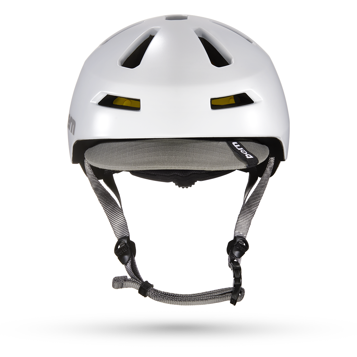 bern lenox ladies bike helmet Women's EPS with White Liner the soft flip visor adding a touch of style Bern Lenox EPS MIPS Helmet
