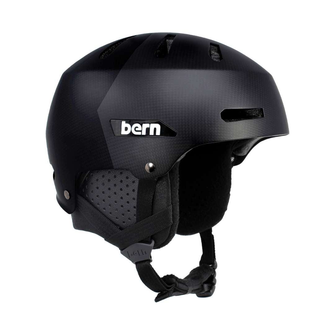 Macon 2.0 Carbon Fiber DVRT Winter Helmet – Bern Helmets Macon 2.0 Carbon Fiber DVRT Winter Helmet – Bern Helmets