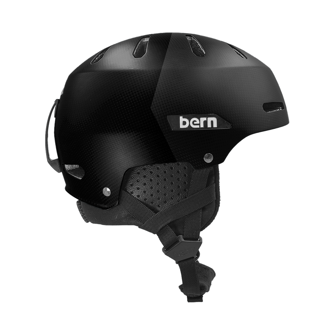 Macon 2.0 Carbon Fiber DVRT Winter Helmet – Bern Helmets Macon 2.0 Carbon Fiber DVRT Winter Helmet – Bern Helmets