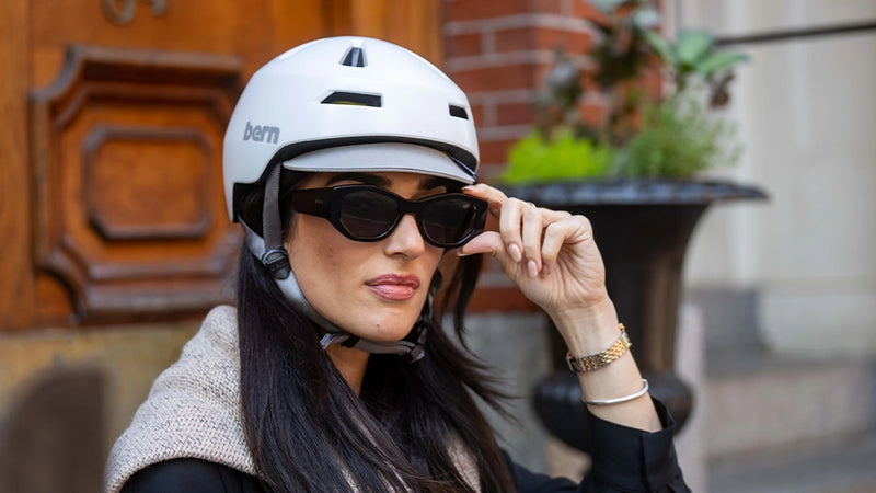 The Brentwood 2.0 Urban Bike Helmet | Low-Profile | Flip Visor The Brentwood 2.0 Urban Bike Helmet | Low-Profile | Flip Visor