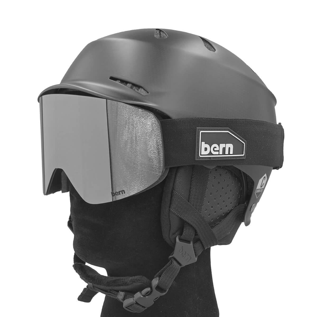 Hendrix Carbon Fiber MIPS Winter Helmet With B-1 Zeiss Goggles Profile