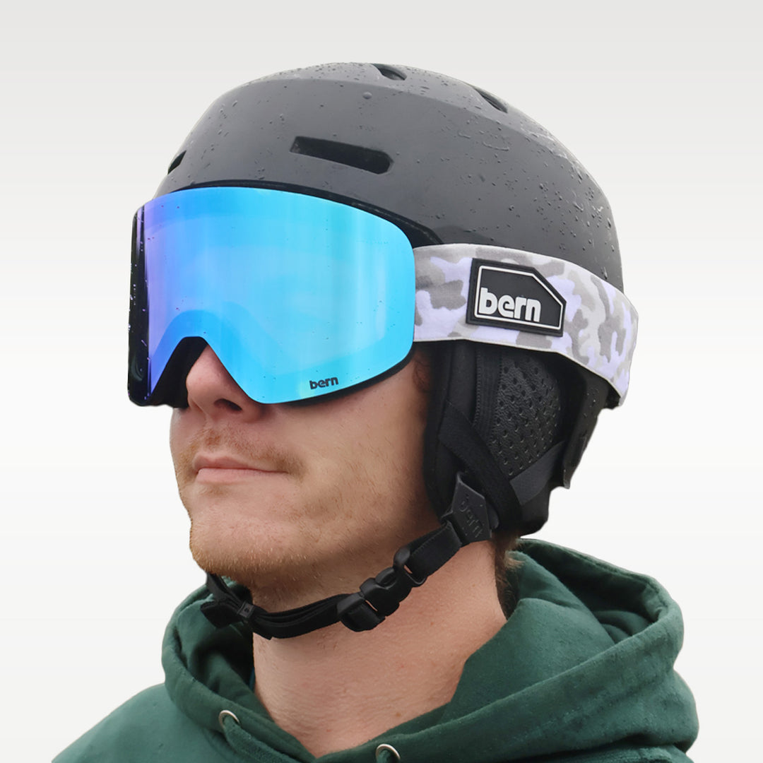 bern goggles B-1 Chromic Goggle M / Black Camo / Red Lens