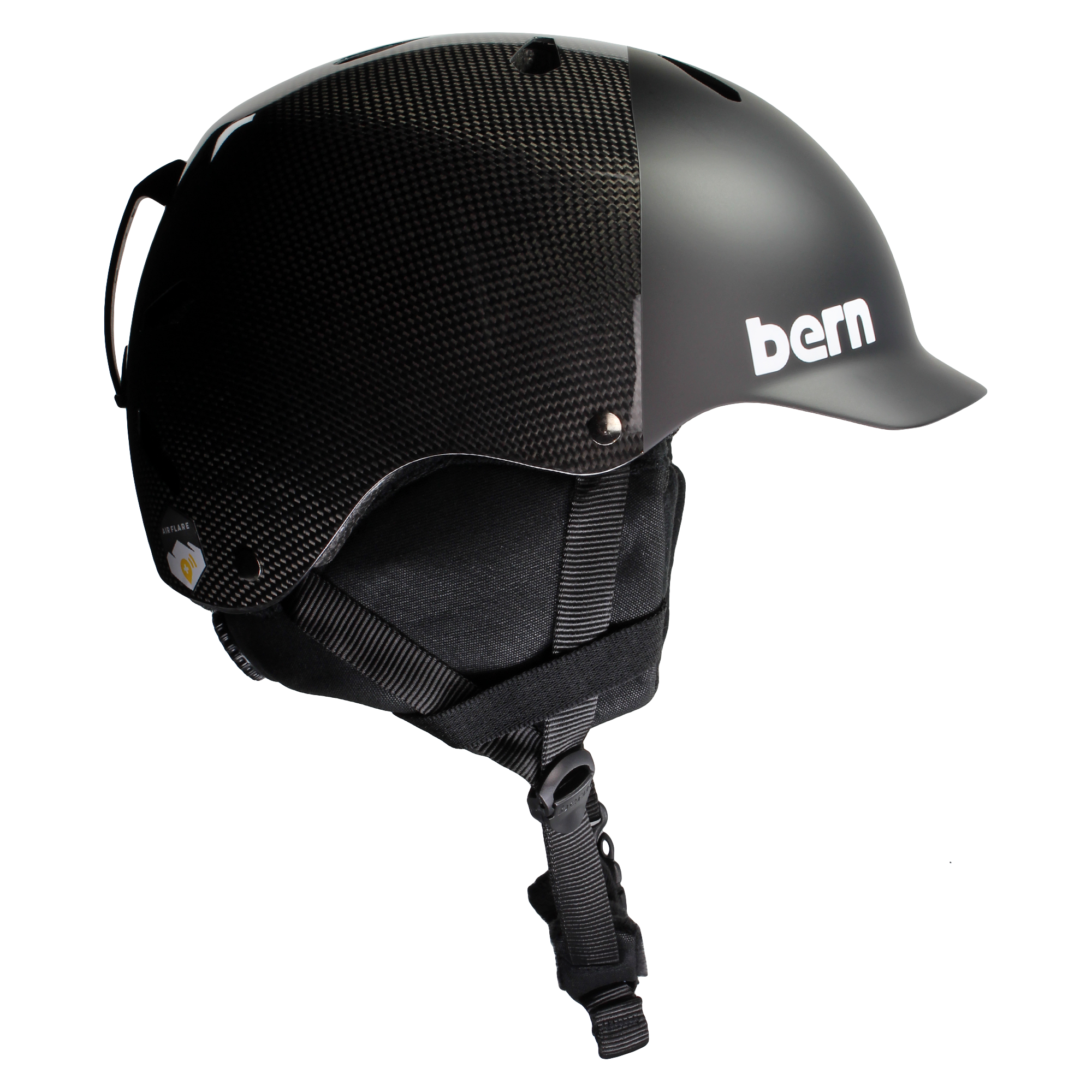 Watts Carbon Fiber Winter Helmet