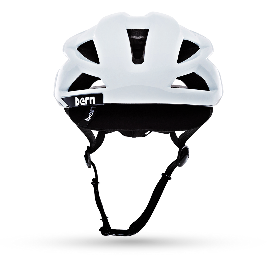 bern gravel bike helmet Bern FL-1 Pave Helmet Gloss White, S