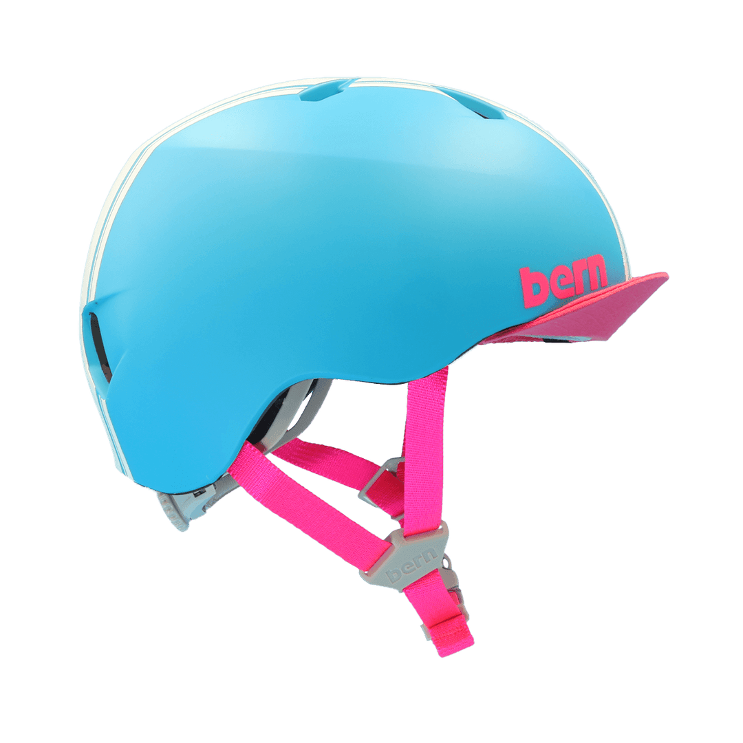 bern bike helmets kids Nina DVRT Helmet Built using our proprietary Zipmold + construction and featuring a simple Bern Nino DVRT Youth Helmet
