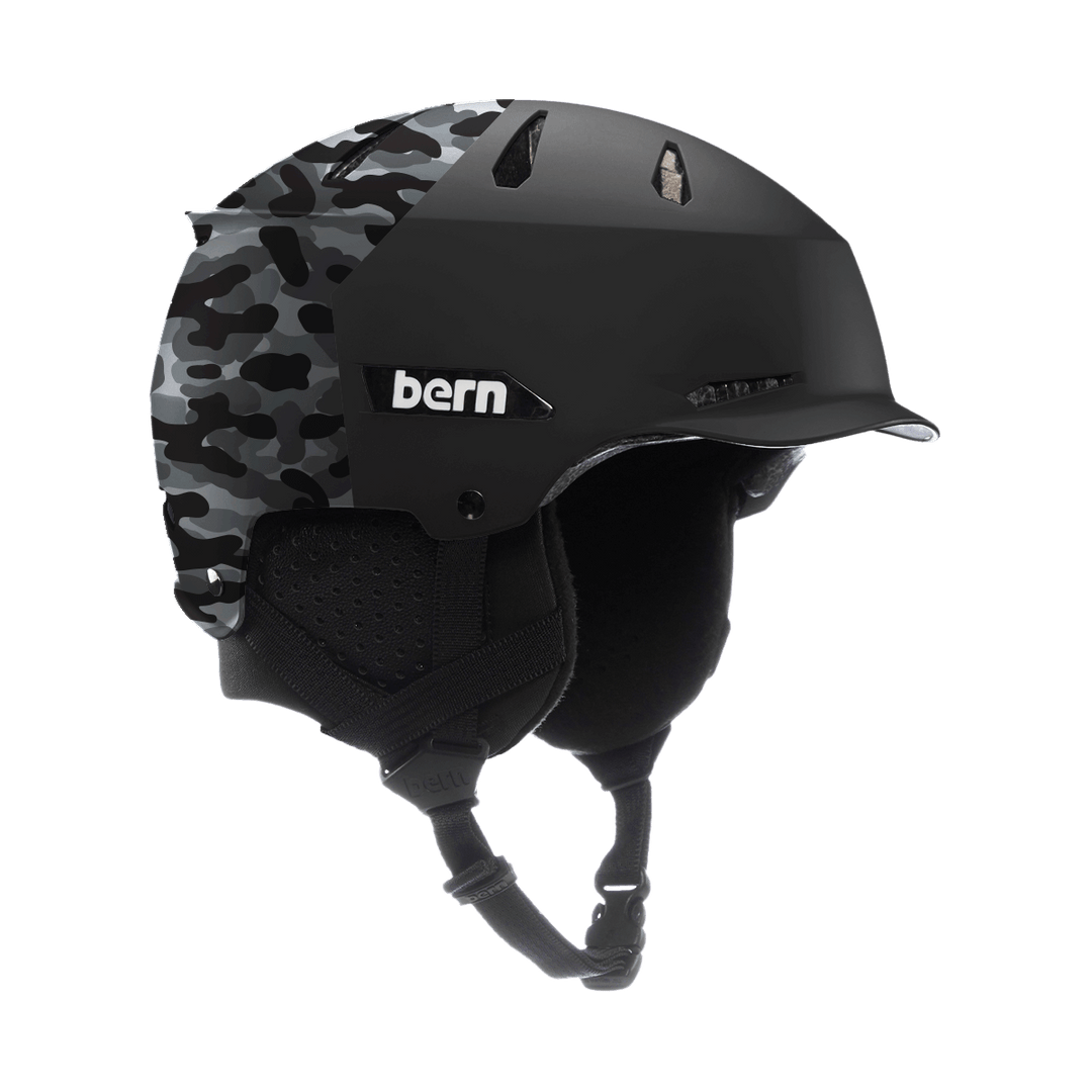 bern snowboard helmets amazon Hendrix MIPS Winter Helmet MIPS / L / Matte Plum Camo Hatstyle