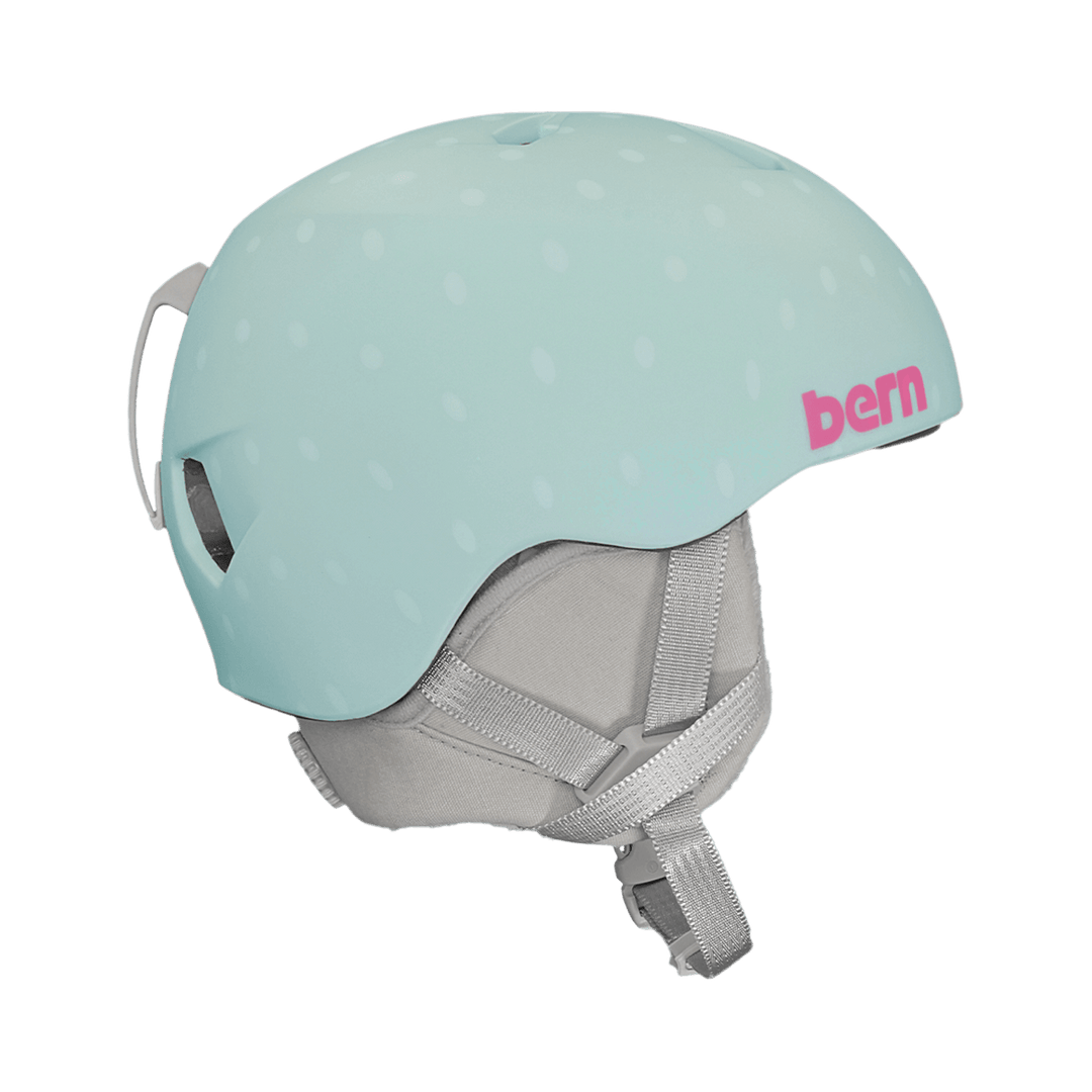 bern lenox gloss cranberry ladies bike helmet Nina DVRT Winter Helmet