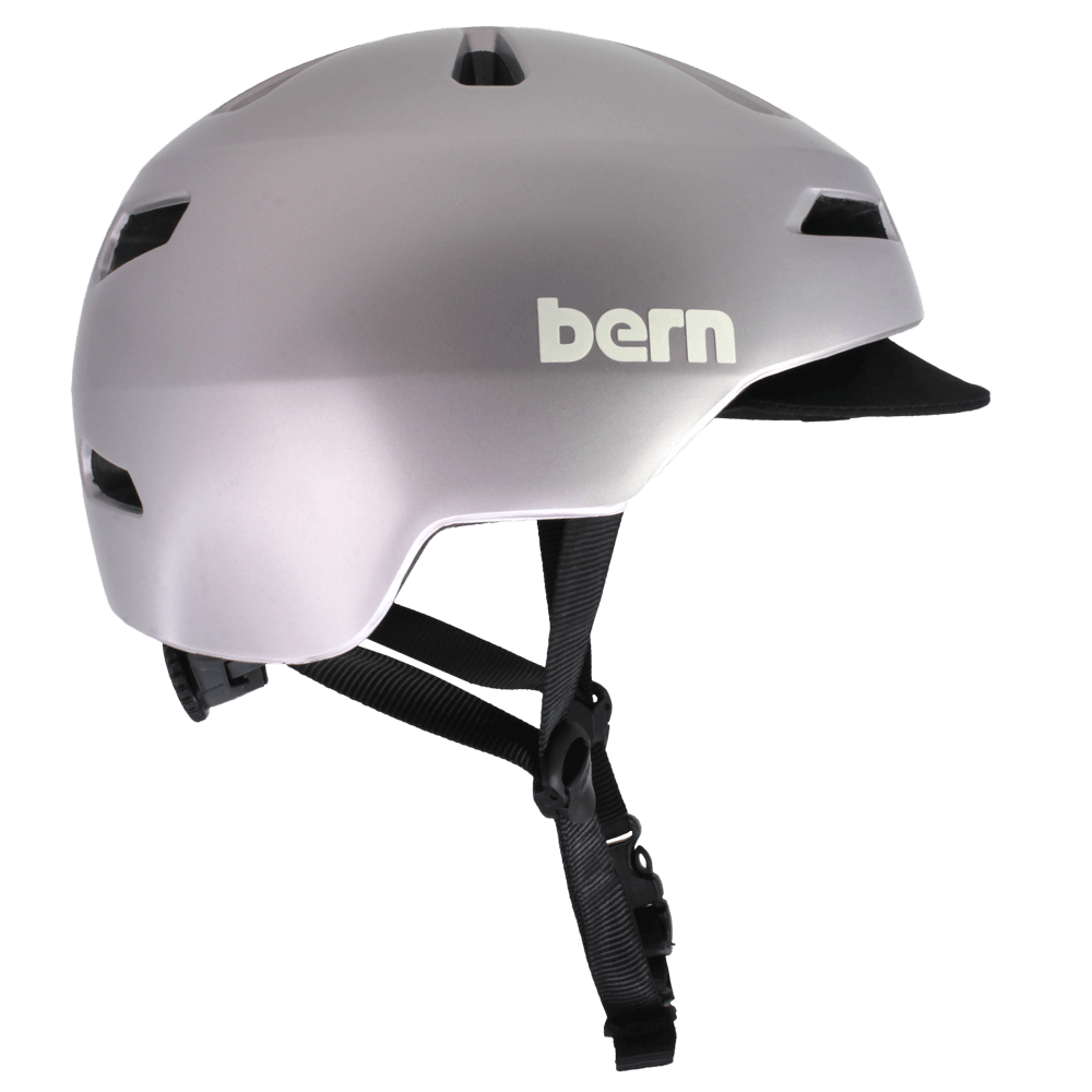 Bern Brentwood 2.0 Mips Bike Helmet, Metallic Gray, right side view
