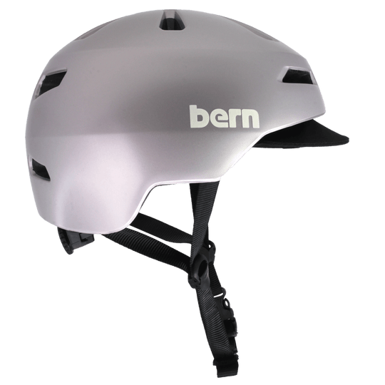 Bern Brentwood 2.0 Mips Bike Helmet, Metallic Gray, right side view