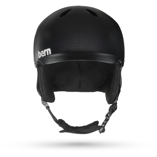 Watts Carbon Fiber Asian Fit Winter Helmet – Bern Helmets Watts Carbon Fiber Asian Fit Winter Helmet – Bern Helmets