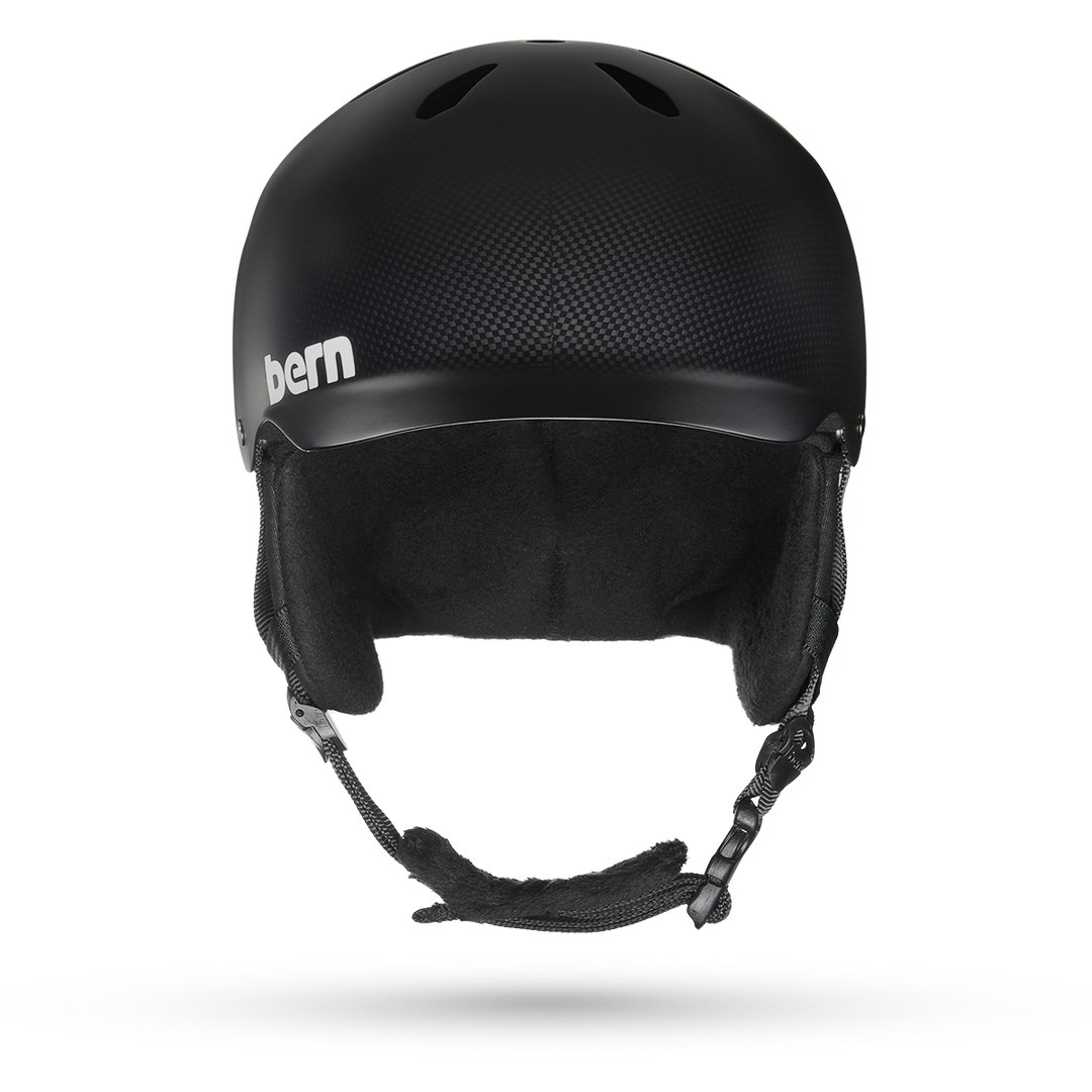 carbon fibre snowboard helmet Watts Carbon Fiber Winter Helmet