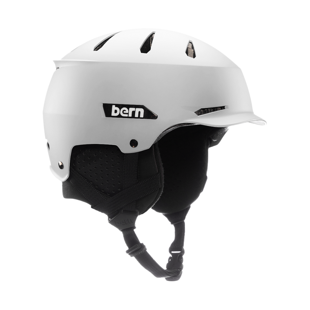 bern vs smith helmets Hendrix MIPS Winter Helmet MIPS / L / Matte Plum Camo Hatstyle