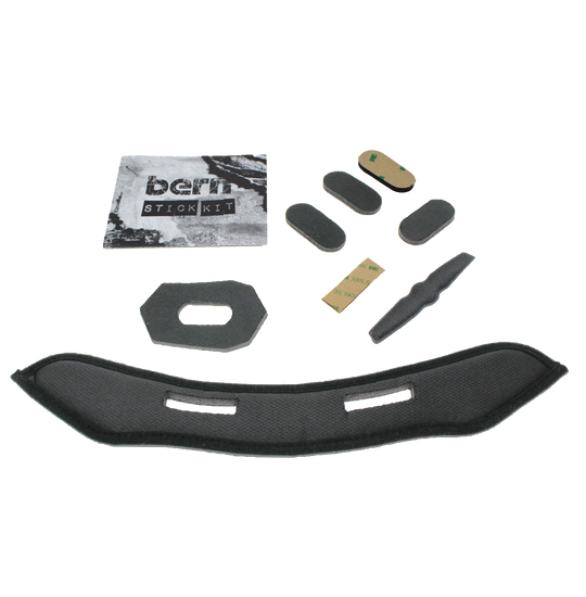 Collection of universal visorless pads for Bern helmets