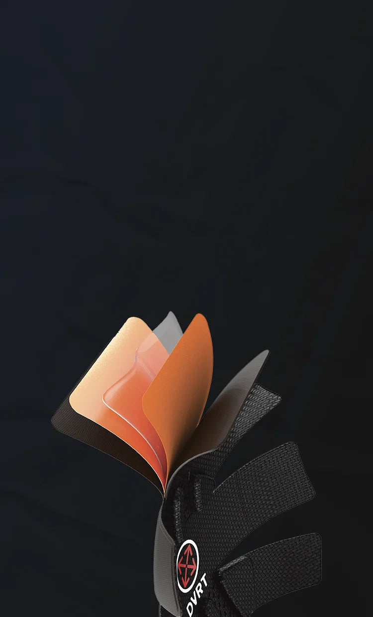 DVRT helmet padding on a backdrop.